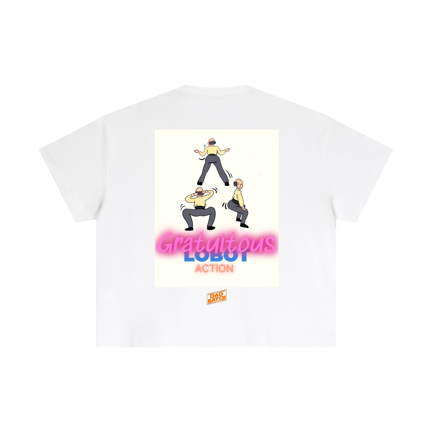 Gratuitous Lobot Cotton Boxy T-Shirt