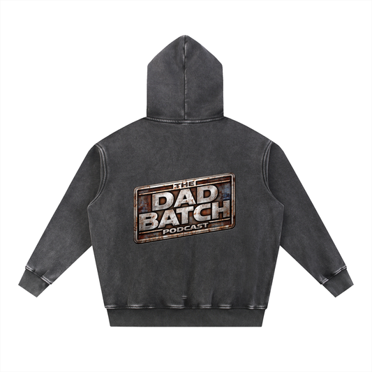 Rusty Logo Fleece Oversize Hoodie