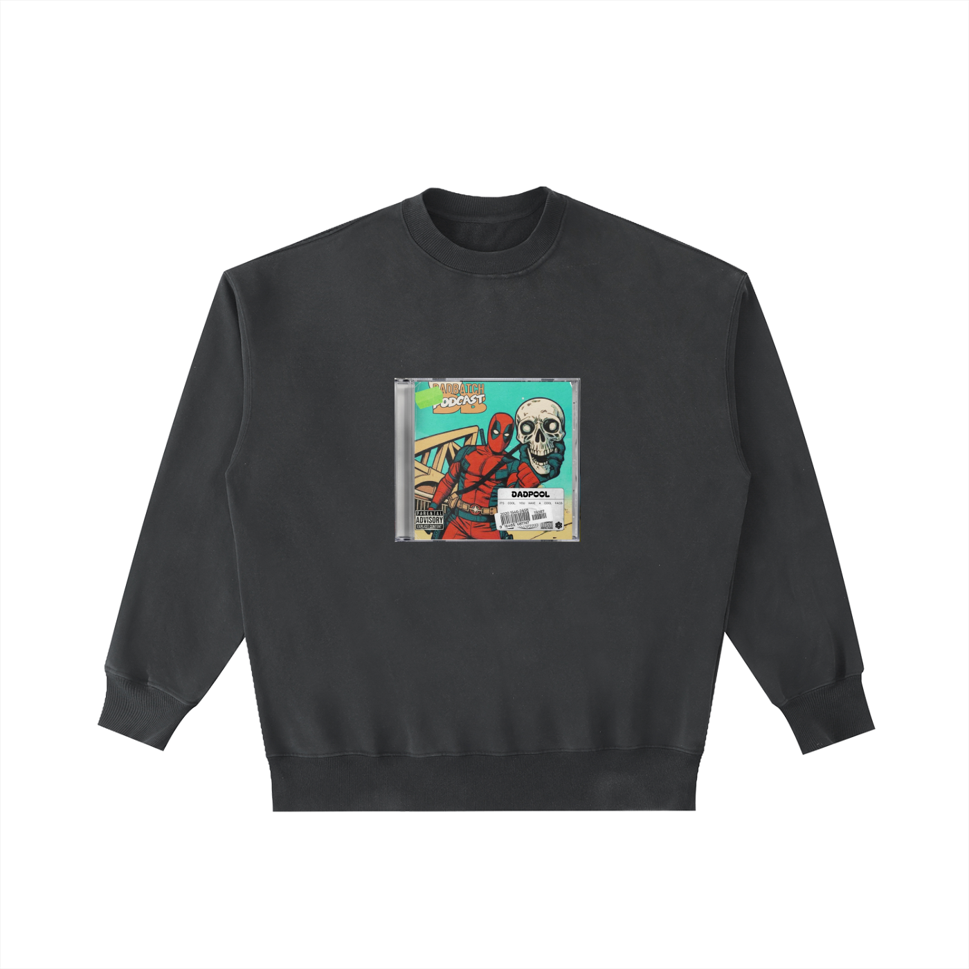 Dadpool CD Vintage Wash Crewneck Sweatshirt
