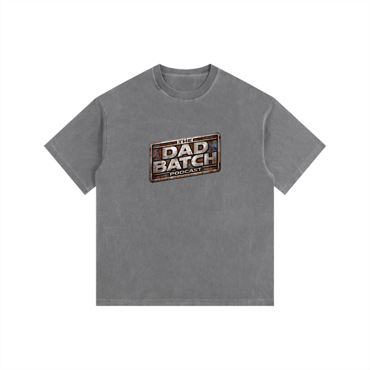 Rusty Logo Oversized Cotton T-Shirt