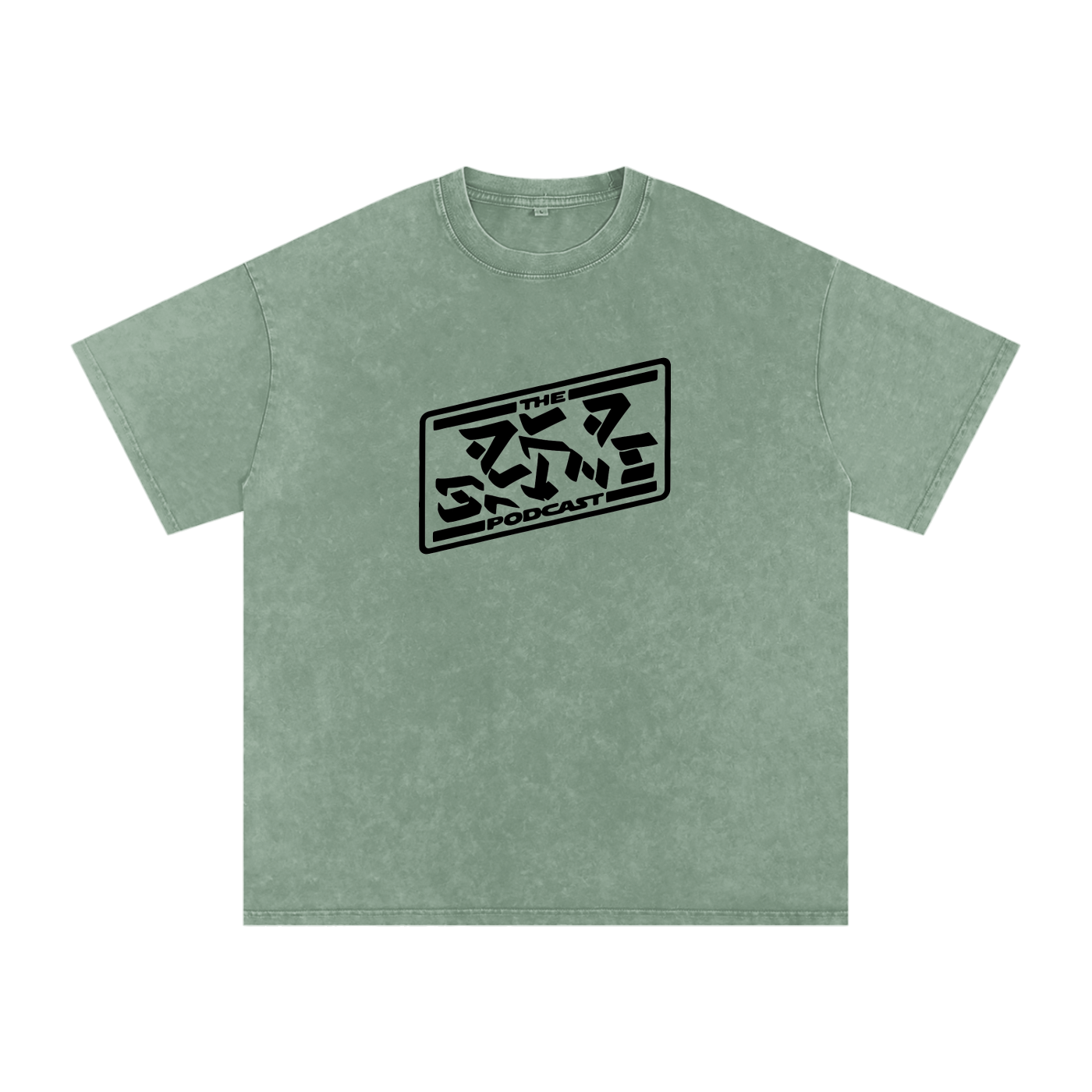 Aurabesh Marker Oversized Cotton T-Shirt