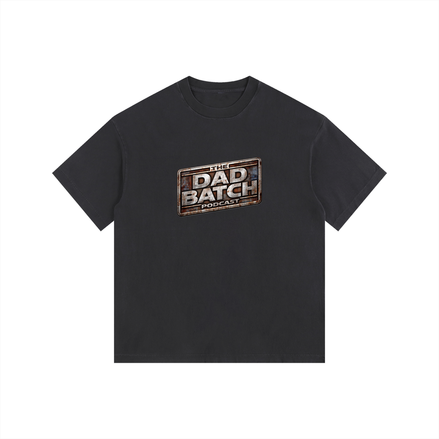 Rusty Logo Oversized Cotton T-Shirt
