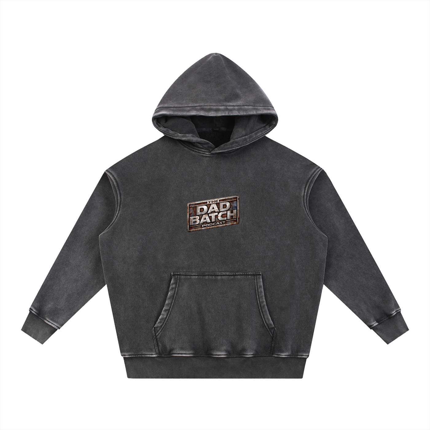 Rusty Logo Fleece Oversize Hoodie