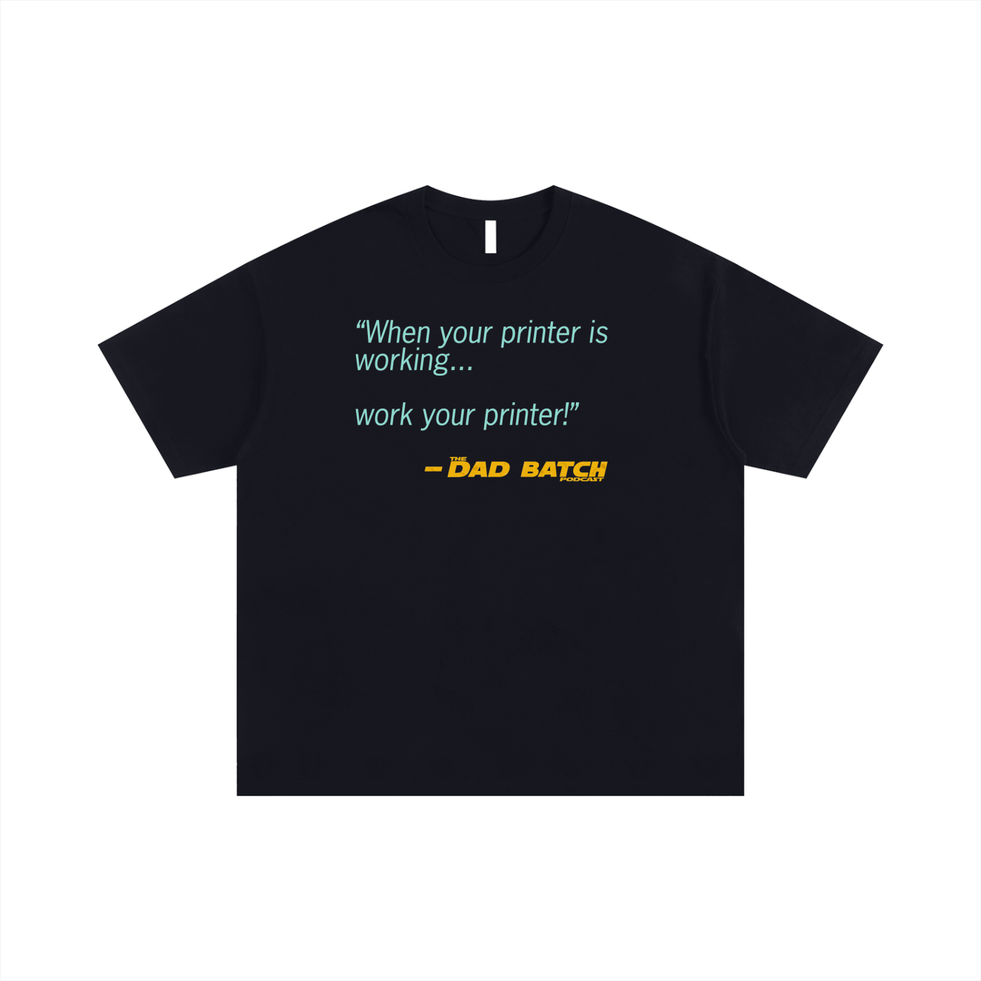 When Your Printer Is Working...